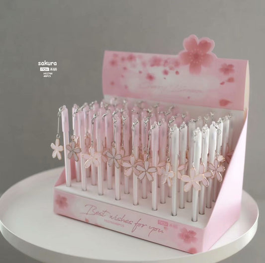 Cherry Blossoms 0.5mm Signature Pen - HS-2766