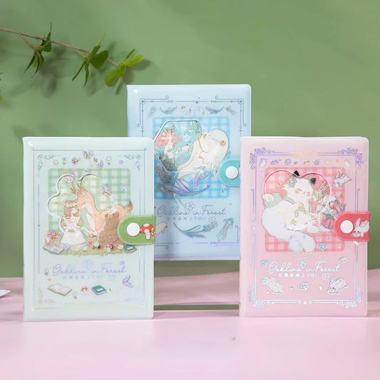 Goblin Forest - 36K 128 Sheets Rubber Cover Book - Cute Student Notebook