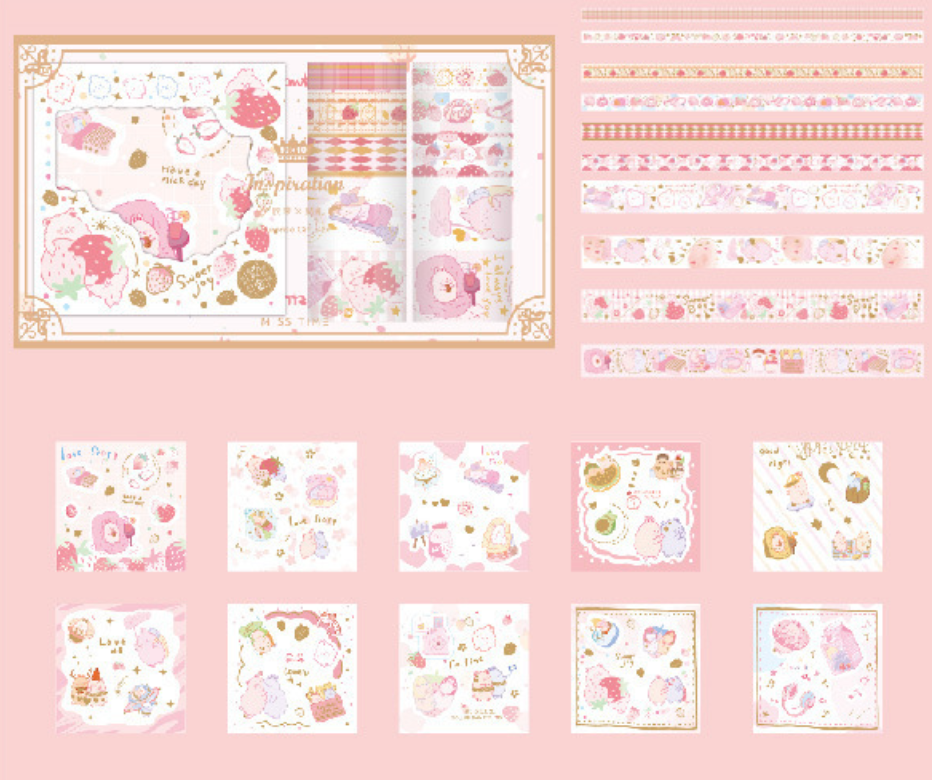 STRAWBERRY WASHI TAPE
