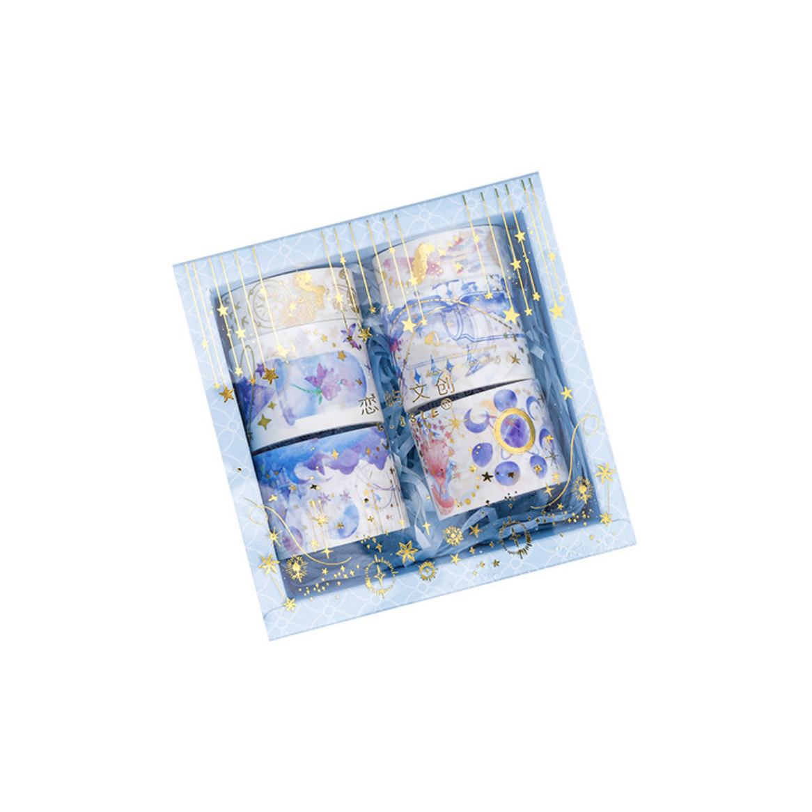 BLUE DREAM WASHI TAPE SET