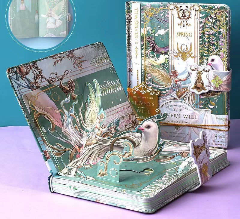 Meaning of Sylph - 32K Magnetic Buckle Book