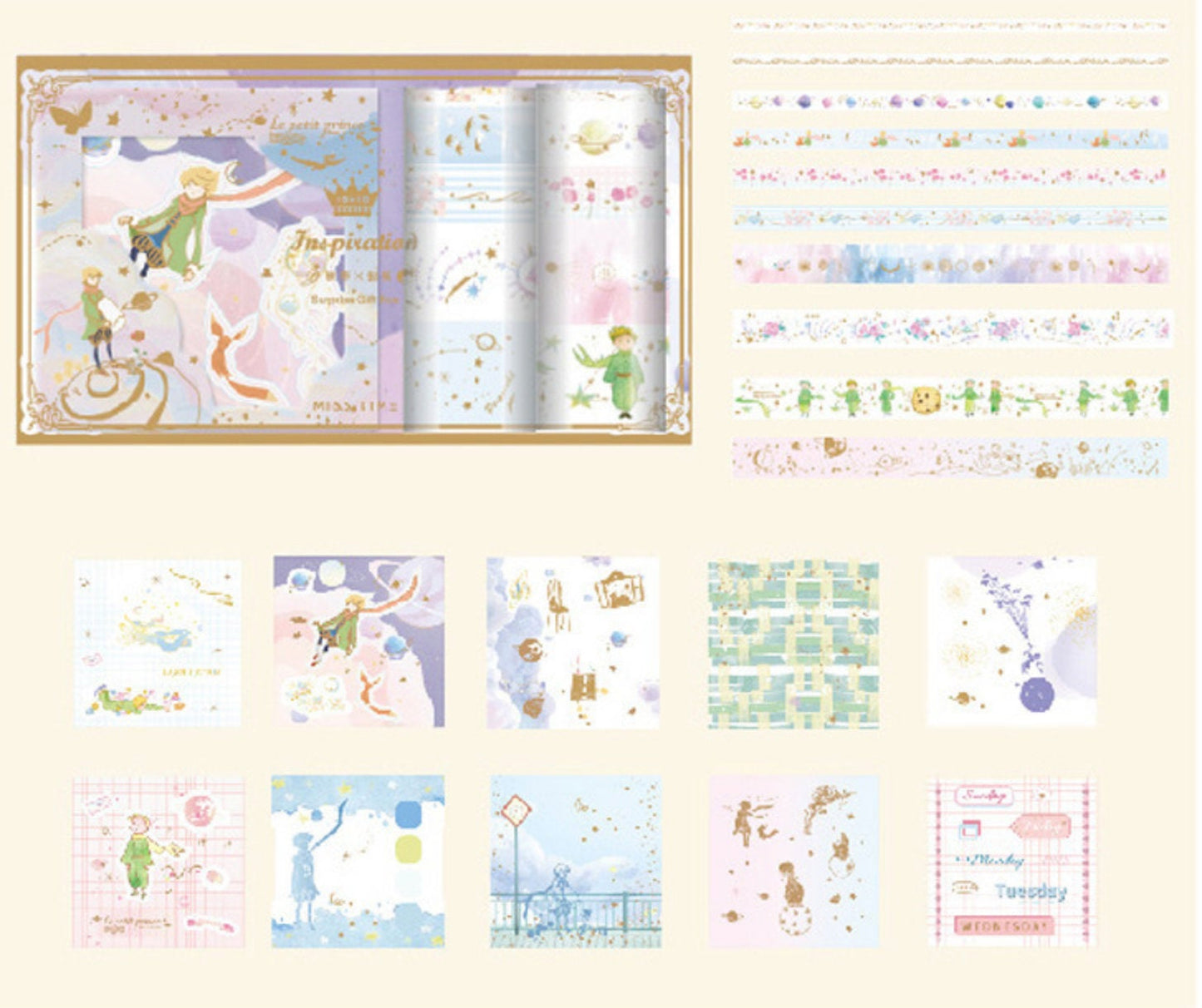 Prince and Rose Washi Tape Set-Washi Tape