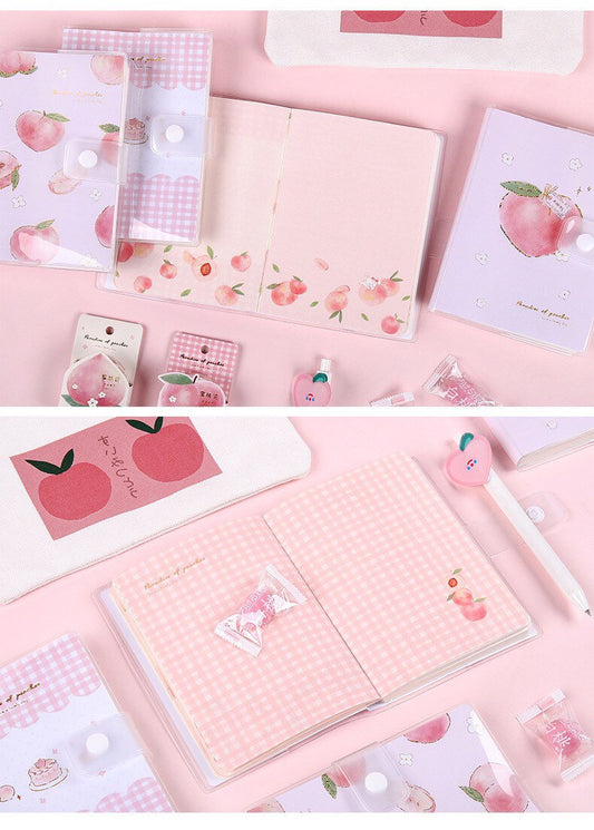 A7 Small Pink Peach Notebooks