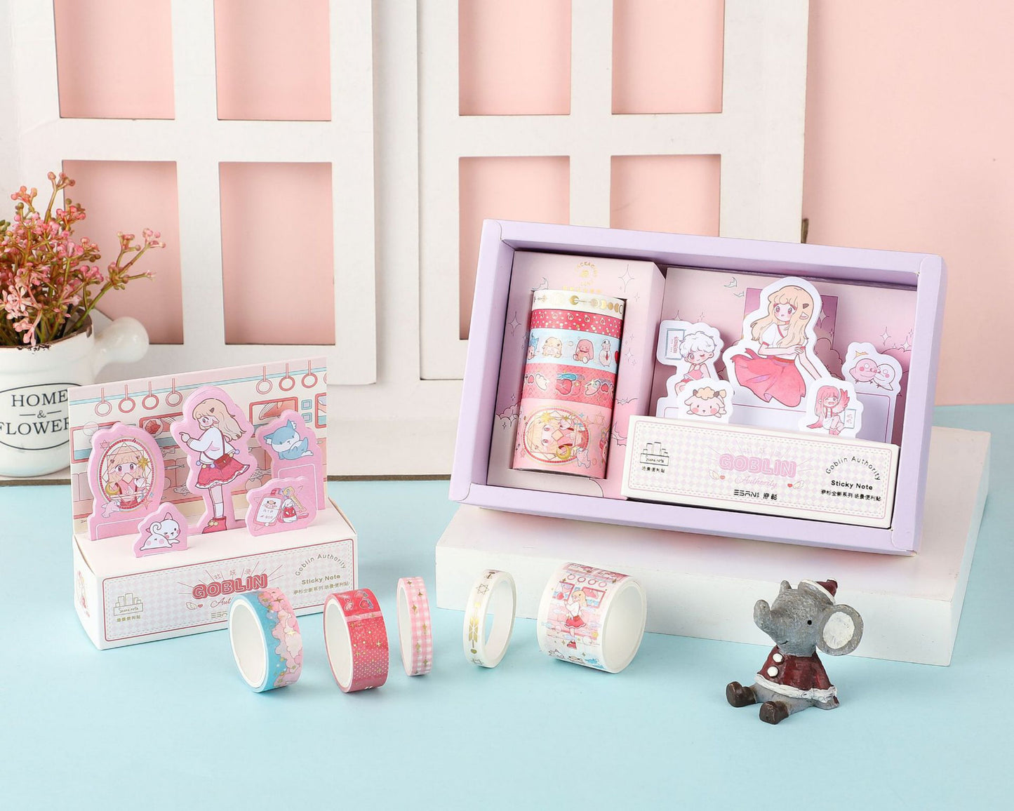 Cute Goblin Sticky Notes Set