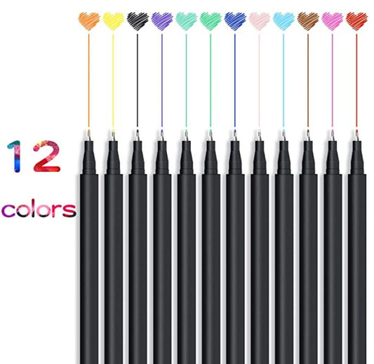 Fineliner 12 Color