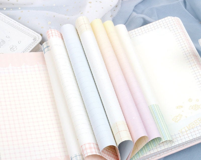 Anime Girl Journal - Soft Leather Cover Planner- 216 Pages A5 magnetic buckle notebooks - Bullet Journal with lines or dots-Notebook