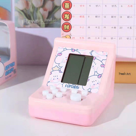 Mini Game Player - Mini Game Machine Puzzles Toys for Kids - Mini Gaming Device - Cool Game with Keyboard, Birthday Gift for Kids Children