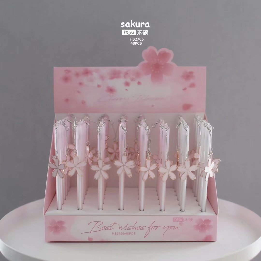 Cherry Blossoms 0.5mm Signature Pen - HS-2766