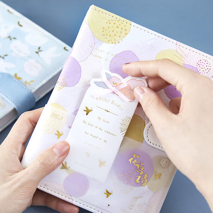 Flower And Bird Poetry - 36K PU Magnetic Buckle Book