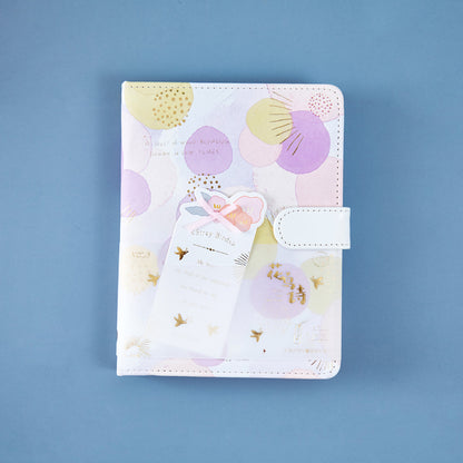 Flower And Bird Poetry - 36K PU Magnetic Buckle Book