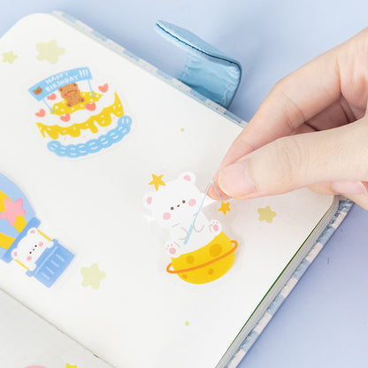 Lovely Sweet Baby - Pet Transparent Sticker Bag