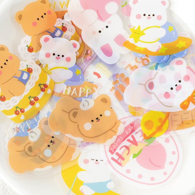 Lovely Sweet Baby - Pet Transparent Sticker Bag