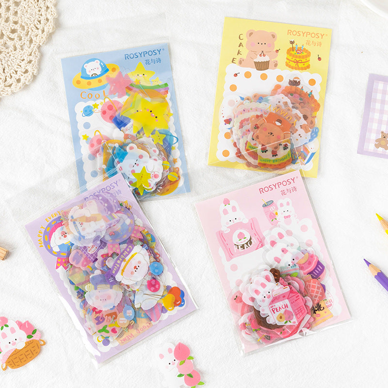 Lovely Sweet Baby - Pet Transparent Sticker Bag