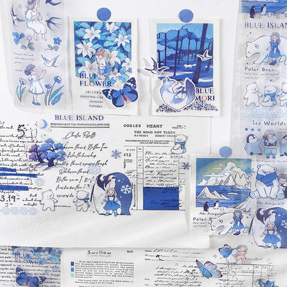 Blue Friends Series - PET Strip Tape