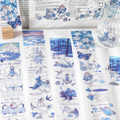 Blue Friends Series - PET Strip Tape