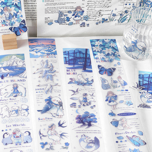Blue Friends Series - PET Strip Tape