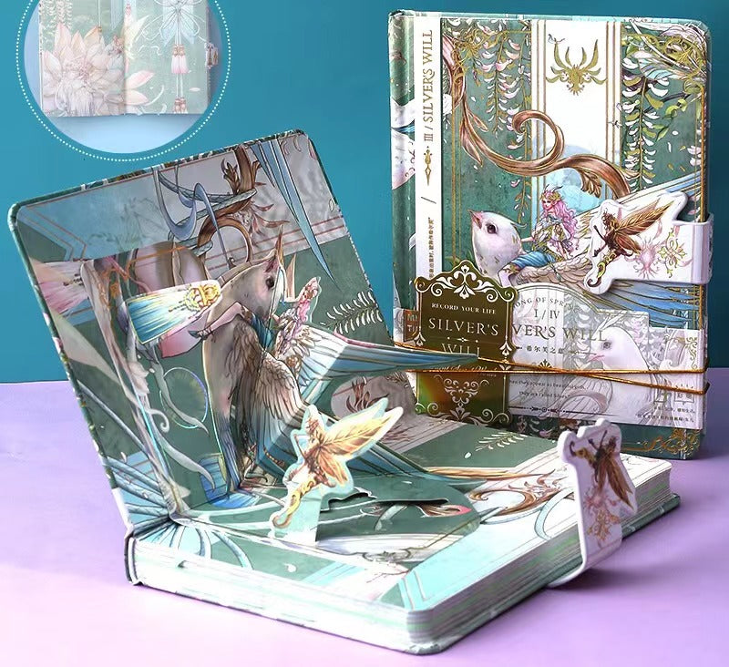 Meaning of Sylph - 32K Magnetic Buckle Book