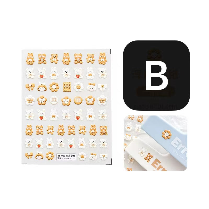 8x10cm Embossed ticker