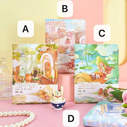 Fairy Travel Notes - 36K PU Magnetic Buckle Book