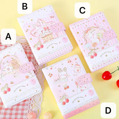 Lovely Cherry - A6 Magnetic Buckle Book