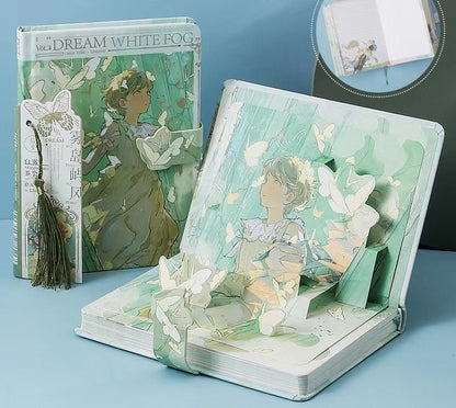 Foggy Island Wind - 32K Magnetic Buckle Book