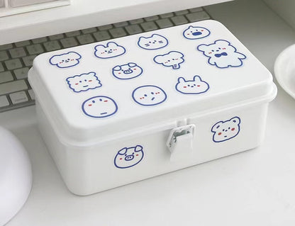 Cartoon Smiling Face Expression Sticker Bag