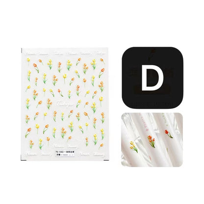 8x10cm Embossed ticker