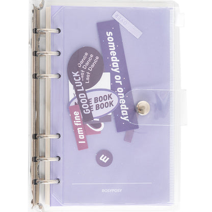A6 Loose Leaf Diary with Stickers
