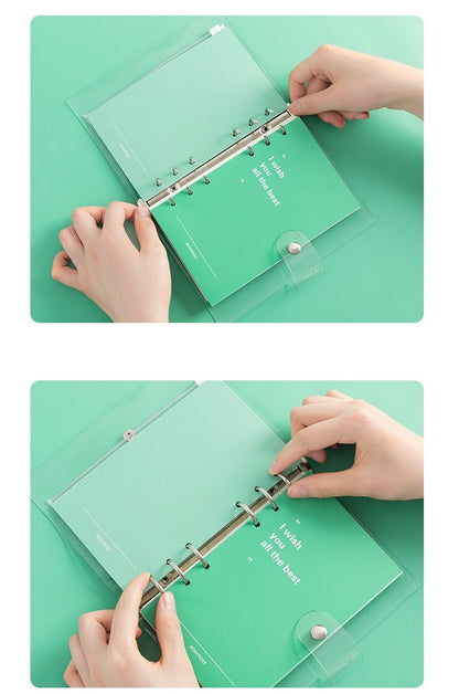 A6 Loose Leaf Diary with Stickers