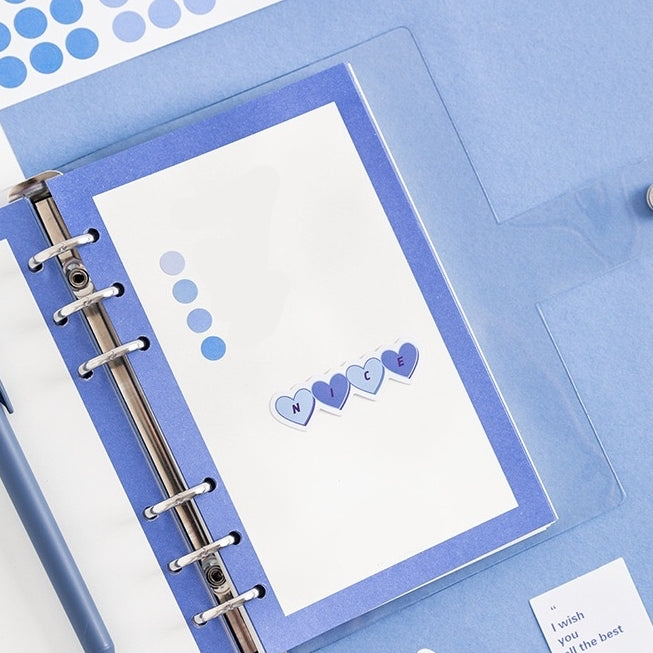 A6 Loose Leaf Diary with Stickers