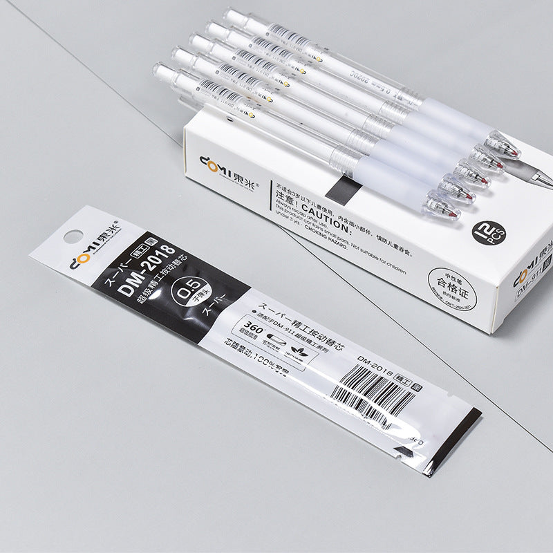 0.5mm Micro Point Black Ink Gel Pen