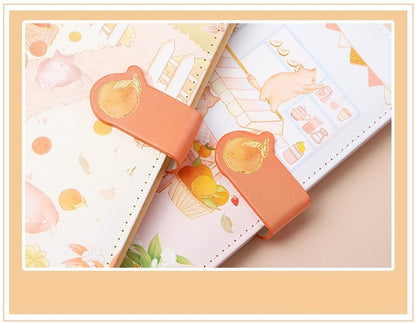 Orange Farm and The Cat Journal With Bookmark