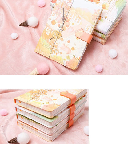 Orange Farm and The Cat Journal With Bookmark