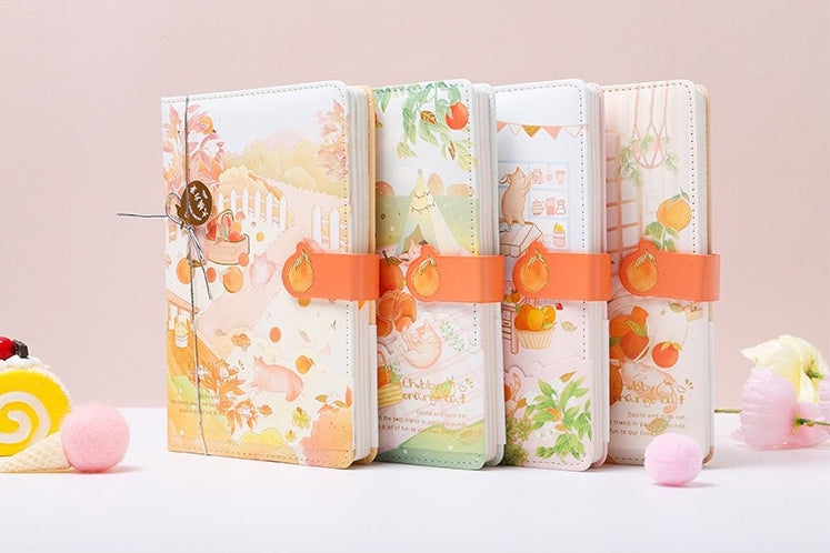 Orange Farm and The Cat Journal With Bookmark