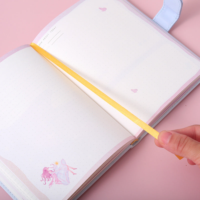 A5 Gold Fairy Planner - Gold Foil Soft Leather Cover
