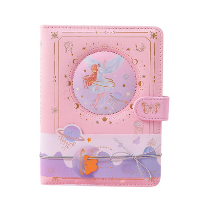 A5 Gold Fairy Planner - Gold Foil Soft Leather Cover