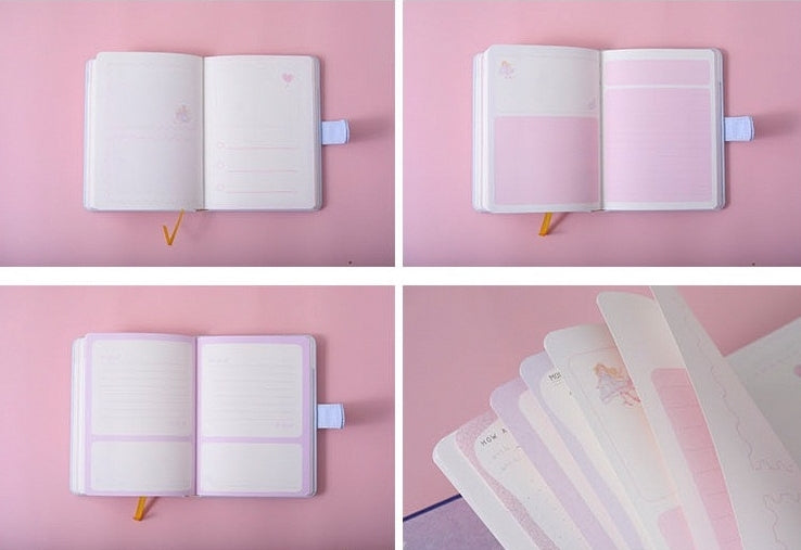 A5 Gold Fairy Planner - Gold Foil Soft Leather Cover