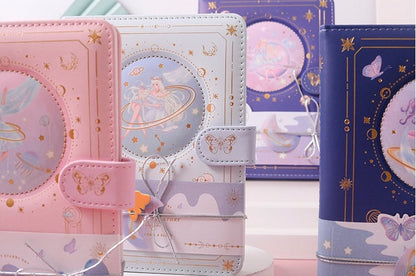 A5 Gold Fairy Planner - Gold Foil Soft Leather Cover