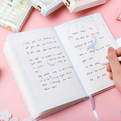 Alice Dream Journal with magnetic  buckle