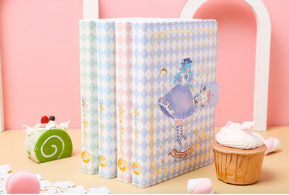 Alice Dream Journal with magnetic  buckle