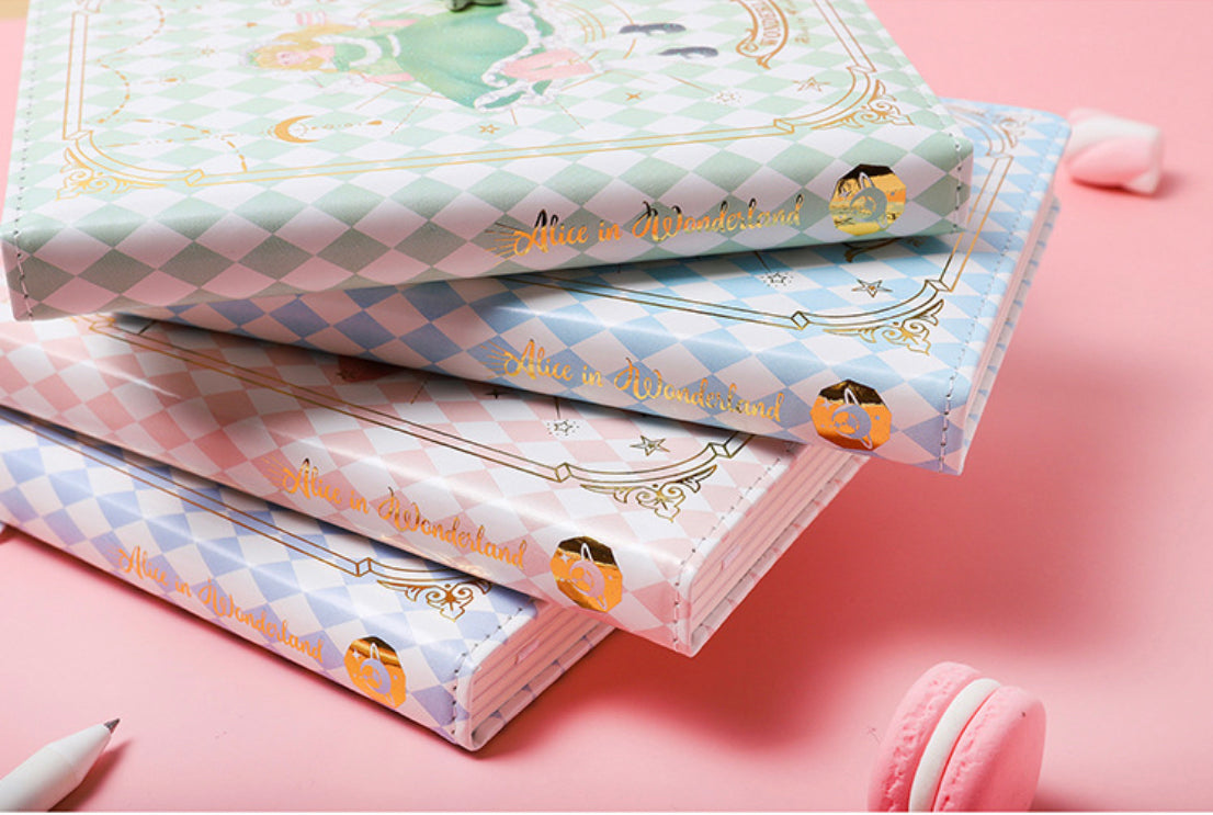 Alice Dream Journal with magnetic  buckle