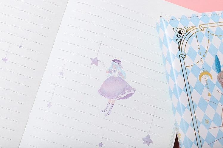 Alice Dream Journal with magnetic  buckle