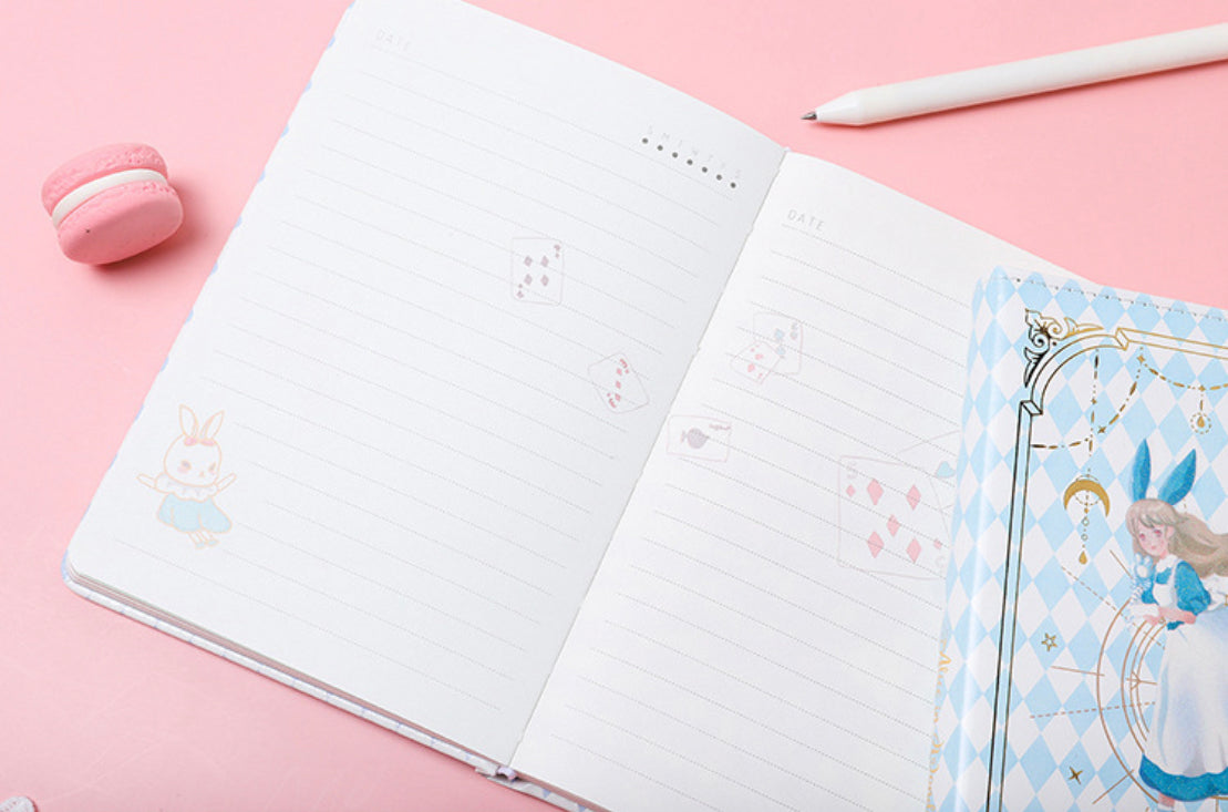 Alice Dream Journal with magnetic  buckle