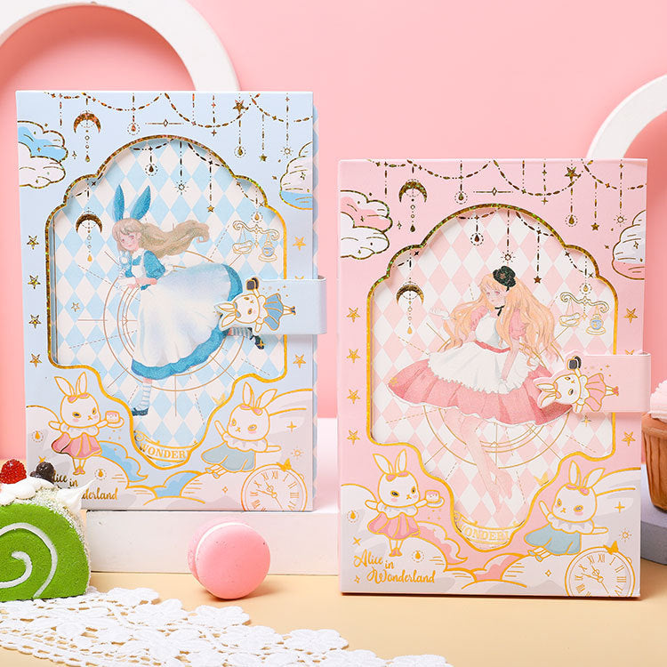 Alice Dream Journal with magnetic  buckle