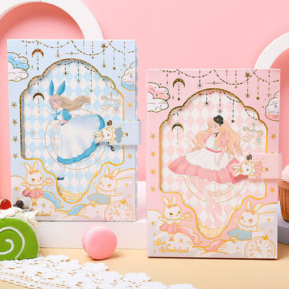 Alice Dream Journal with magnetic  buckle