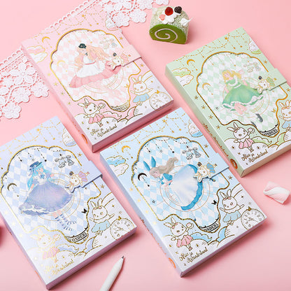 Alice Dream Journal with magnetic  buckle