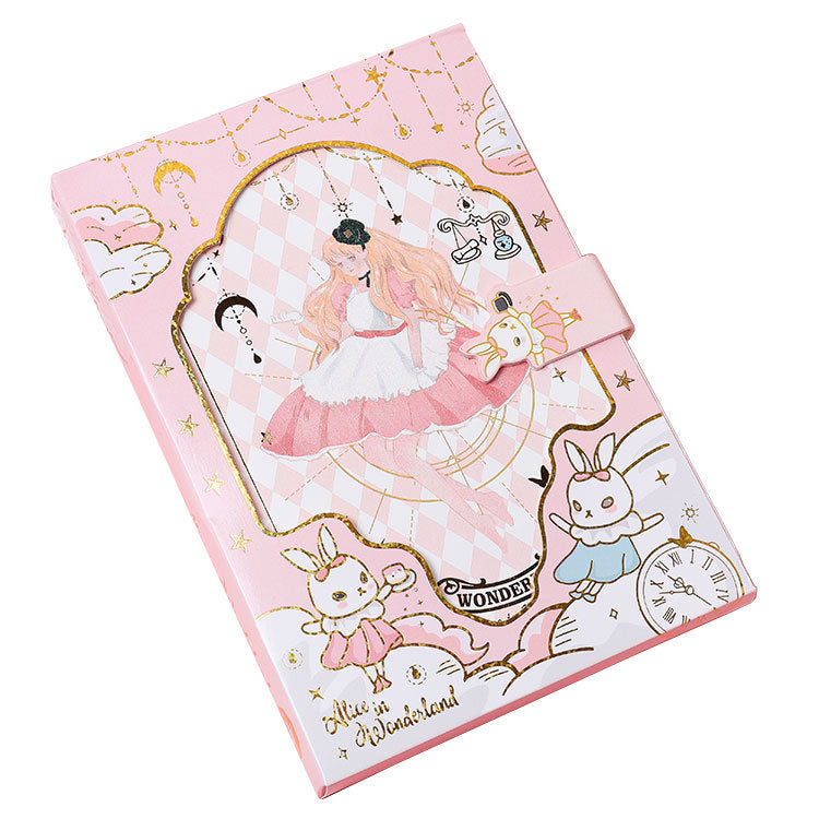 Alice Dream Journal with magnetic  buckle
