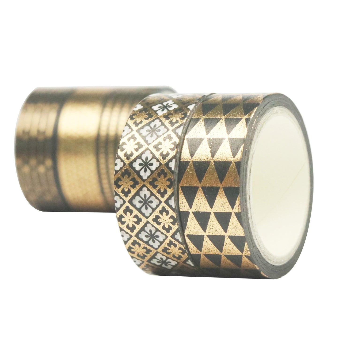 10 Roll Gold Foil Washi Tape Set