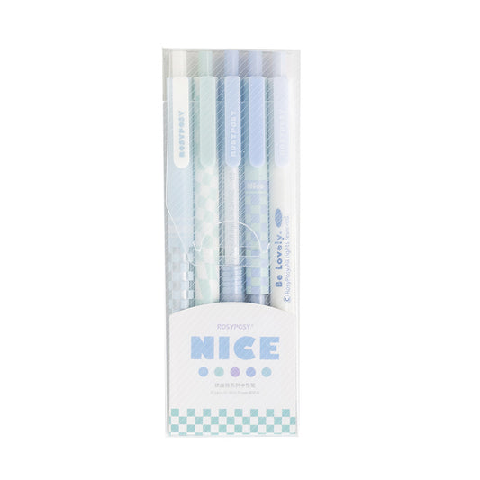 0.5mm Chessboard Neutral Pen Set