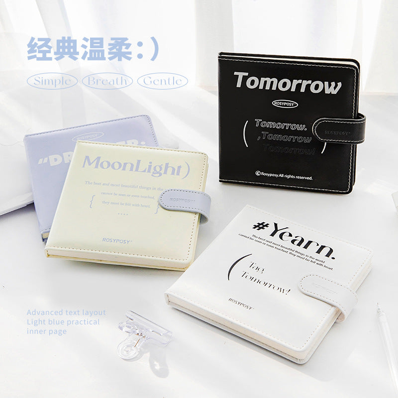 Saline Series - PU Magnetic Buckle Book